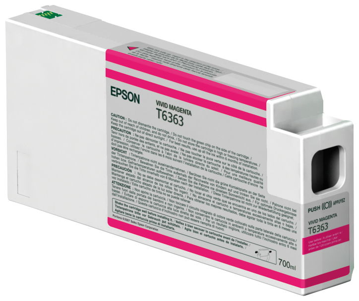 Epson Cartucho T636300 magenta vivo Epson Cartucho T636300 magenta vivo