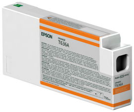 TINTA EPSON T636A  ORANGE 7900 9900 700ML C13T636A00 010343870796