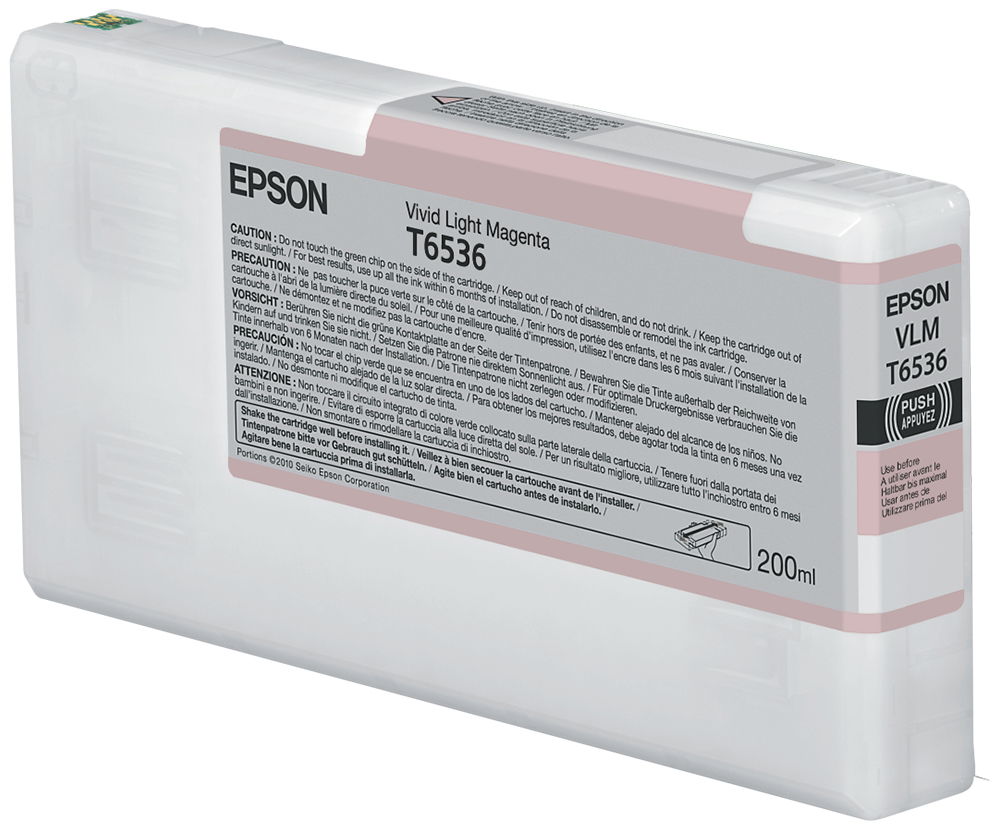 Epson Cartucho T6536 magenta claro vivo Epson Cartucho T6536 magenta claro vivo