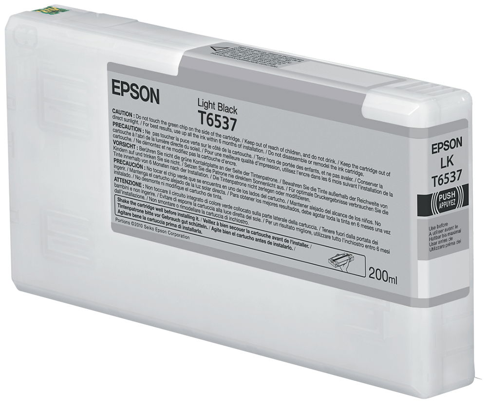 Epson Cartucho T6537 gris Epson Cartucho T6537 gris