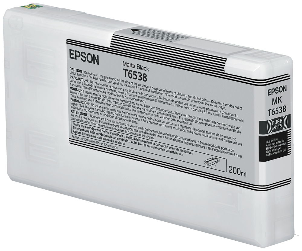 Epson Cartucho T6538 negro mate Epson Cartucho T6538 negro mate