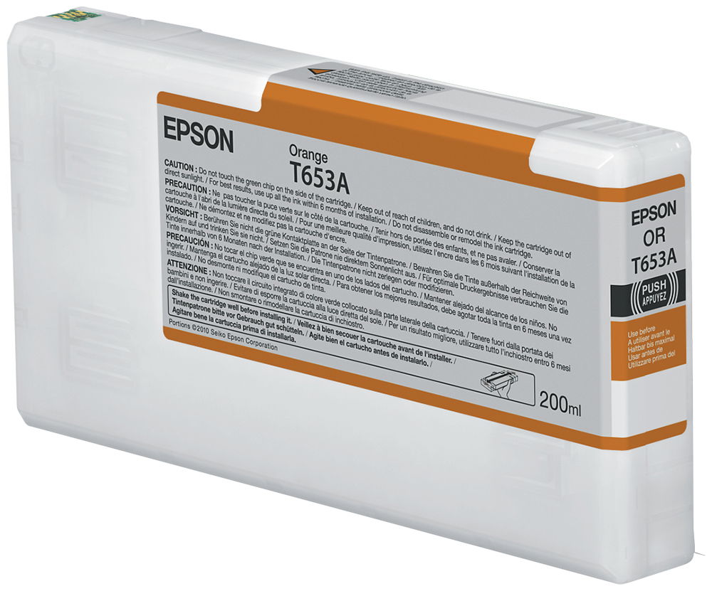 Epson Cartucho T653A amarillo Epson Cartucho T653A amarillo