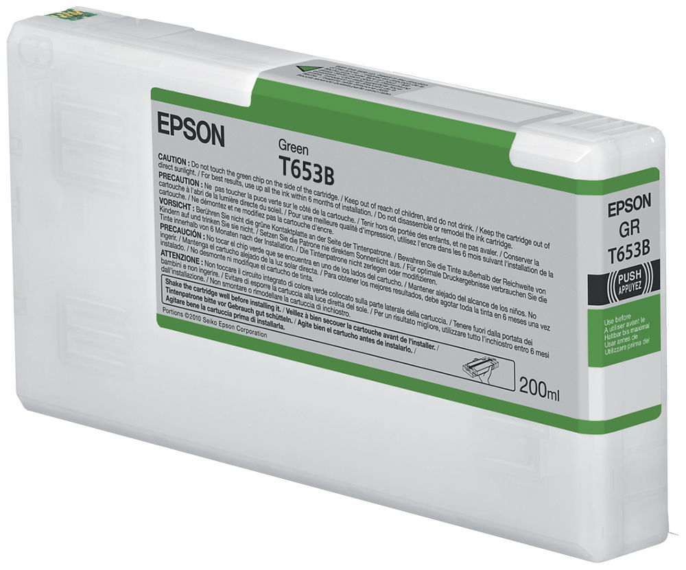 Epson - 200 ml - verde - original - cartucho de tinta - para Stylus Pro 4900, Pro 4900 Designer Edition, Pro 4900 Spectro_M1