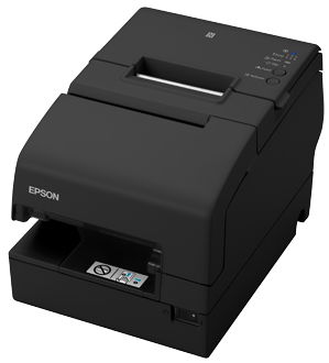 Epson OmniLink TM-H6000V - Impresora de recibos - transferencia térmica / matriz de puntos - 230 x 297 mm, Rollo (7,95 cm) - 9 espiga - hasta 350 mm/segundo - USB, LAN, serial, NFC - cortador - negro