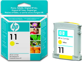 HP 11 Yellow Ink Cartridge HP 11 Yellow Ink Cartridge
