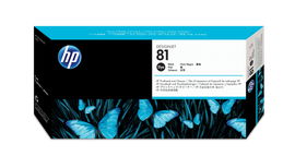 HP Limpiador de cabezales de impresión y cabezal de impresión colorante DesignJet 81 negro HP Limpiador de cabezales de impresión y cabezal de impresión colorante DesignJet 81 negro