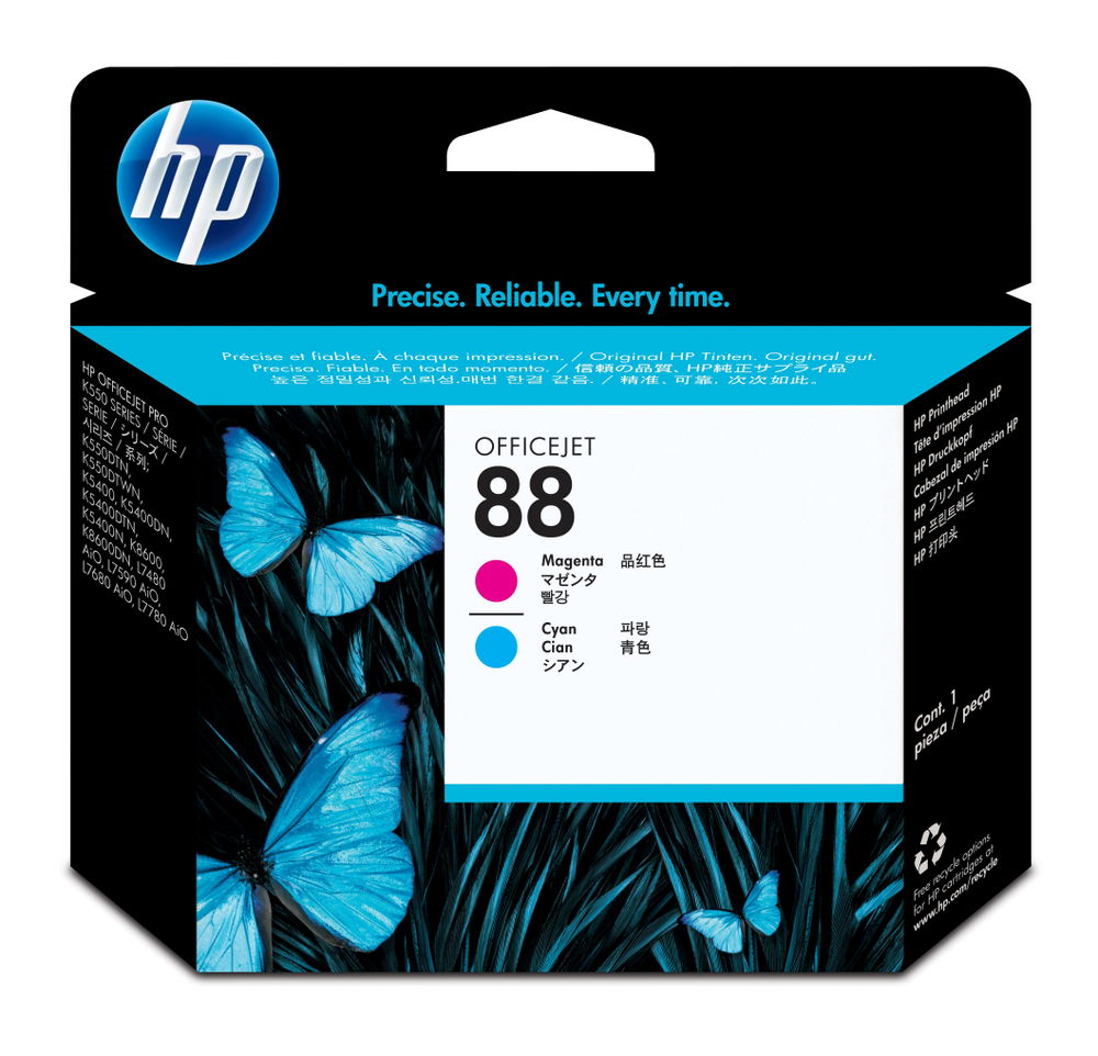 HP 88 cabeza de impresora Inyección de tinta HP 88 cabeza de impresora Inyección de tinta