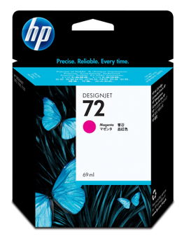 HP 72 69-ml Magenta DesignJet Ink Cartridge cartucho de tinta 1 pieza(s) Original Rendimiento estándar HP 72 69-ml Magenta DesignJet Ink Cartridge cartucho de tinta 1 pieza(s) Original Rendimiento estándar