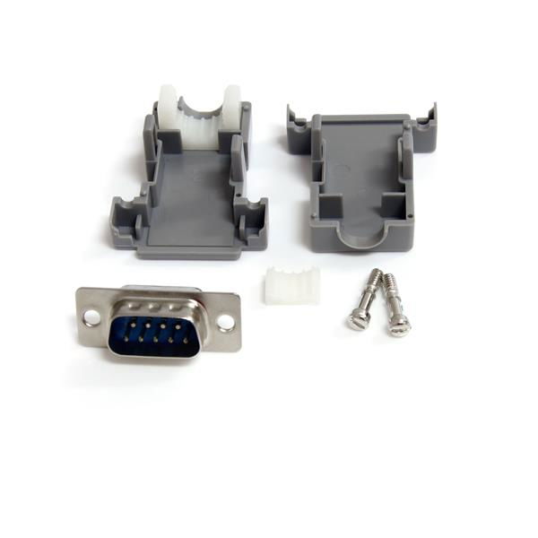 StarTech.com DB9 M D-SUB Connector conector DB 9 M Gris StarTech.com DB9 M D-SUB Connector conector DB 9 M Gris