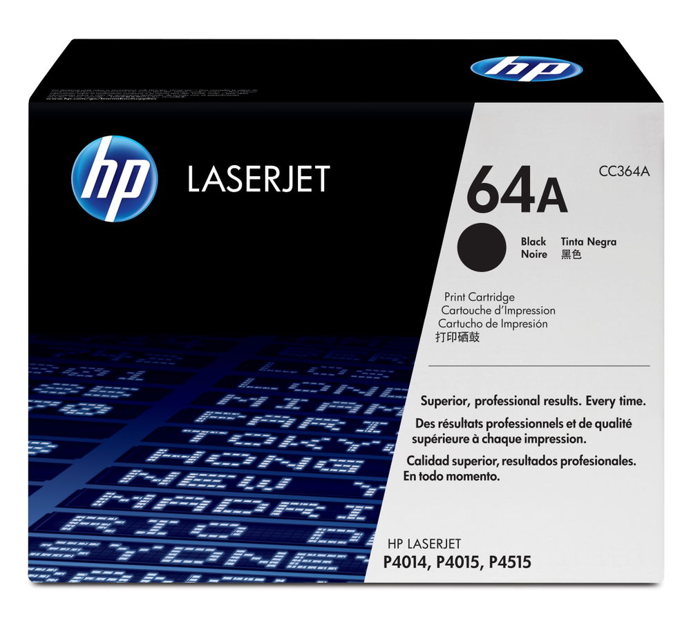 HP 64X Black LaserJet Toner Cartridge