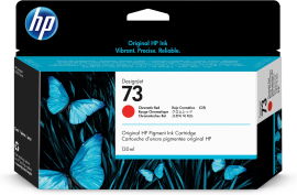 HP Cartucho de tinta DesignJet 73 rojo cromático de 130 ml HP Cartucho de tinta DesignJet 73 rojo cromático de 130 ml