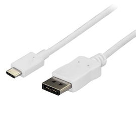 StarTech.com Cable de 1,8m USB-C a DisplayPort - 4K 60Hz - Blanco StarTech.com Cable de 1,8m USB-C a DisplayPort - 4K 60Hz - Blanco