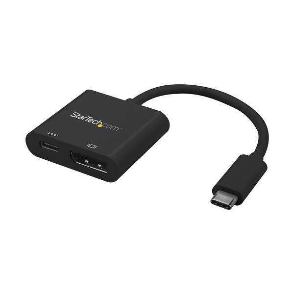 StarTech.com Adaptador Gráfico Externo USB-C a DisplayPort con Entrega de Potencia - Adaptador de Vídeo Externo USBC - USB Tipo C StarTech.com Adaptador Gráfico Externo USB-C a DisplayPort con Entrega de Potencia - Adaptador de Vídeo Externo USBC - USB Tipo C