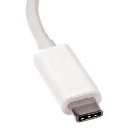 StarTech.com Adaptador Gráfico Externo USB-C a DisplayPort - Conversor de Vídeo Type-C a DP 4K 60Hz - Blanco