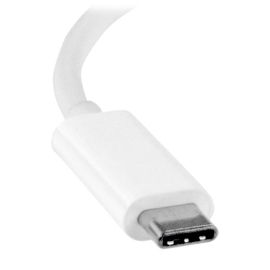StarTech.com Adaptador Gráfico USB-C a DVI - Blanco StarTech.com Adaptador Gráfico USB-C a DVI - Blanco