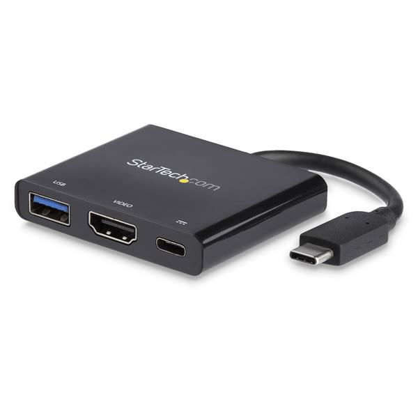 StarTech.com Adaptador Multipuertos USB-C con HDMI - Puerto USB 3.0 - PD de 60W StarTech.com Adaptador Multipuertos USB-C con HDMI - Puerto USB 3.0 - PD de 60W