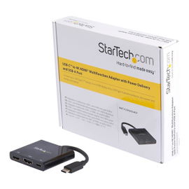 StarTech.com Adaptador Multipuertos USB-C con HDMI - Puerto USB 3.0 - PD de 60W StarTech.com Adaptador Multipuertos USB-C con HDMI - Puerto USB 3.0 - PD de 60W