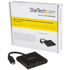 StarTech.com Adaptador Multipuertos USB-C con HDMI - Puerto USB 3.0 - PD de 60W StarTech.com Adaptador Multipuertos USB-C con HDMI - Puerto USB 3.0 - PD de 60W