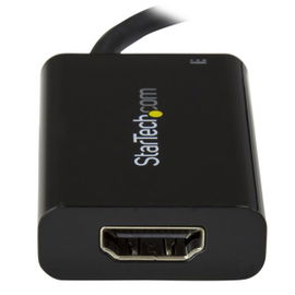 StarTech.com Adaptador USB-C a HDMI 4K con Entrega de Alimentación por USB - 60 Watts - Negro StarTech.com Adaptador USB-C a HDMI 4K con Entrega de Alimentación por USB - 60 Watts - Negro