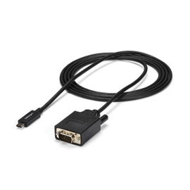 StarTech.com Cable Adaptador Conversor USB-C a VGA - 2m - 1920x1200 StarTech.com Cable Adaptador Conversor USB-C a VGA - 2m - 1920x1200