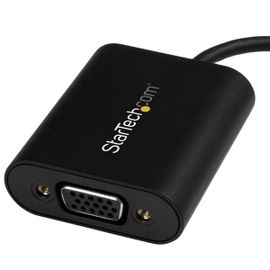 StarTech.com Adaptador Gráfico Externo USB-C a VGA - Conversor USB Tipo C a VGA 1920x1200 con Interruptor de Modo de Presentación StarTech.com Adaptador Gráfico Externo USB-C a VGA - Conversor USB Tipo C a VGA 1920x1200 con Interruptor de Modo de Presentación