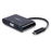 StarTech.com Adaptador Multifunción USB-C a VGA con Entrega de Potencia (Power Delivery) y Puerto USB-A