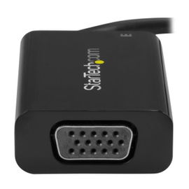 StarTech.com Adaptador USB-C a VGA con Entrega de Alimentación por USB - 60 Watts - Negro StarTech.com Adaptador USB-C a VGA con Entrega de Alimentación por USB - 60 Watts - Negro