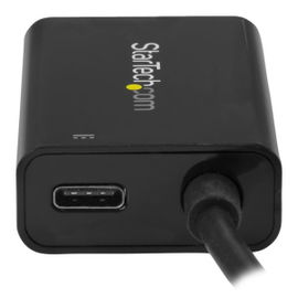 StarTech.com Adaptador USB-C a VGA con Entrega de Alimentación por USB - 60 Watts - Negro StarTech.com Adaptador USB-C a VGA con Entrega de Alimentación por USB - 60 Watts - Negro