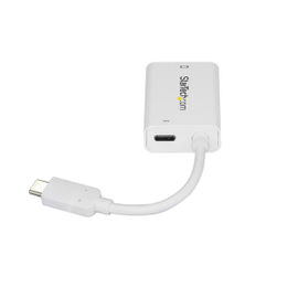 StarTech.com Adaptador USB-C a VGA con Entrega de Alimentación por USB - 60 Watts - Blanco StarTech.com Adaptador USB-C a VGA con Entrega de Alimentación por USB - 60 Watts - Blanco