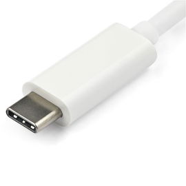 StarTech.com Adaptador USB-C a VGA - Blanco StarTech.com Adaptador USB-C a VGA - Blanco