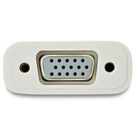 StarTech.com Adaptador USB-C a VGA - Blanco StarTech.com Adaptador USB-C a VGA - Blanco