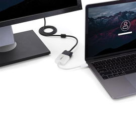 StarTech.com Adaptador USB-C a VGA - Blanco StarTech.com Adaptador USB-C a VGA - Blanco