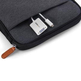 StarTech.com Adaptador USB-C a VGA - Blanco StarTech.com Adaptador USB-C a VGA - Blanco