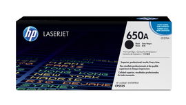 HP 650A Black LaserJet Toner Cartridge HP 650A Black LaserJet Toner Cartridge