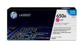 HP 650A - Magenta - original - LaserJet - cartucho de tóner (CE273A) - para Color LaserJet Enterprise CP5520, CP5525, M750 HP 650A - Magenta - original - LaserJet - cartucho de tóner (CE273A) - para Color LaserJet Enterprise CP5520, CP5525, M750