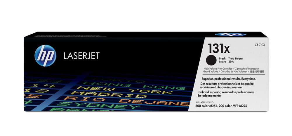 HP 131X cartucho de tóner 1 pieza(s) Original Negro HP 131X cartucho de tóner 1 pieza(s) Original Negro