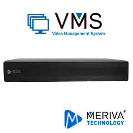 NVR-VMS 8CH MERIVA TECHNOLOGY MVMS-1108 GRABA / DECODIFICA / CENTRALIZA DVR-NVR-IPC / 1 HDMI + 1VGA SIMULTANEAS / HASTA 8TB DD /H.265 / P2P / 12VCD *NVR SIN PUERTOS POE*