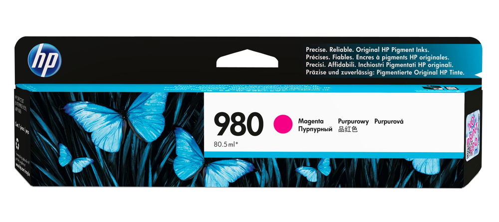 HP 980 Magenta PageWide Cartridge HP 980 Magenta PageWide Cartridge