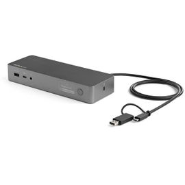 StarTech.com DK30C2DPEP base para portátil y replicador de puertos Alámbrico USB 3.2 Gen 1 (3.1 Gen 1) Type-C Negro, Gris StarTech.com DK30C2DPEP base para portátil y replicador de puertos Alámbrico USB 3.2 Gen 1 (3.1 Gen 1) Type-C Negro, Gris
