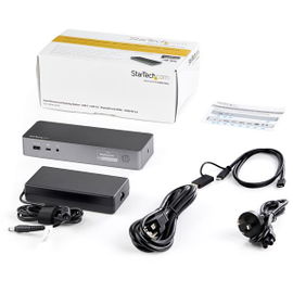 StarTech.com DK30C2DPEP base para portátil y replicador de puertos Alámbrico USB 3.2 Gen 1 (3.1 Gen 1) Type-C Negro, Gris StarTech.com DK30C2DPEP base para portátil y replicador de puertos Alámbrico USB 3.2 Gen 1 (3.1 Gen 1) Type-C Negro, Gris