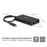StarTech.com Adaptador Multipuertos USB-C con HDMI de 4K- 2x Puertos USB-A - PD de 60W - Negro