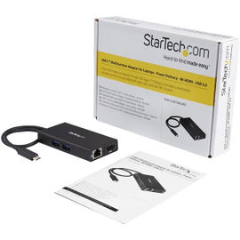 StarTech.com Adaptador Multipuertos USB-C con HDMI de 4K- 2x Puertos USB-A - PD de 60W - Negro StarTech.com Adaptador Multipuertos USB-C con HDMI de 4K- 2x Puertos USB-A - PD de 60W - Negro