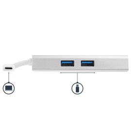 StarTech.com Adaptador USB-C Multifunción para Ordenadores Portátiles - con Entrega de Potencia - 4K HDMI - USB 3.0 - Blanco StarTech.com Adaptador USB-C Multifunción para Ordenadores Portátiles - con Entrega de Potencia - 4K HDMI - USB 3.0 - Blanco