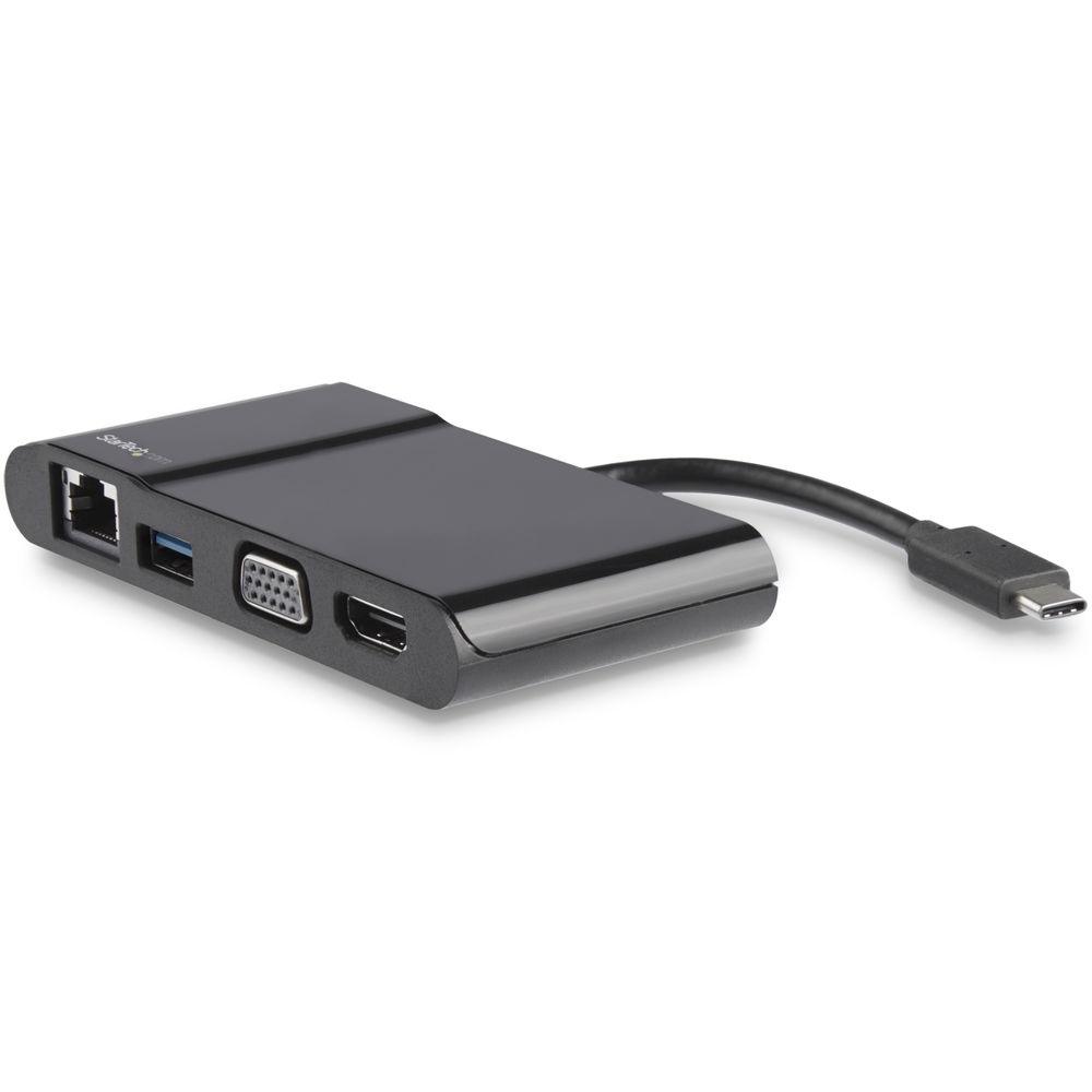 StarTech.com Adaptador Multipuertos USB-C - Dock USB-C Portátil con HDMI 4K o VGA 1080p - GB Ethernet, 5Gbps USB-A 3.0 - Adaptador Conversor AV Digital USB-C - Reemplazado por DKT31CHVL StarTech.com Adaptador Multipuertos USB-C - Dock USB-C Portátil con HDMI 4K o VGA 1080p - GB Ethernet, 5Gbps USB-A 3.0 - Adaptador Conversor AV Digital USB-C - Reemplazado por DKT31CHVL