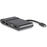 StarTech.com Adaptador Multipuertos USB-C - Dock USB-C Portátil con HDMI 4K o VGA 1080p - GB Ethernet, 5Gbps USB-A 3.0 - Adaptador Conversor AV Digital USB-C - Reemplazado por DKT31CHVL