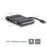 StarTech.com Adaptador Multipuertos USB-C - Dock USB-C Portátil con HDMI 4K o VGA 1080p - GB Ethernet, 5Gbps USB-A 3.0 - Adaptador Conversor AV Digital USB-C - Reemplazado por DKT31CHVL