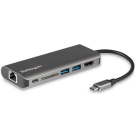 StarTech.com Docking Station para Ordenadores Portátiles USB-C - Replicador de Puertos USB Tipo C HDMI Red Ethernet Lector SD - con PD - NUEVA VERSIÓN DISPONIBLE DKT30CSDHPD3 StarTech.com Docking Station para Ordenadores Portátiles USB-C - Replicador de Puertos USB Tipo C HDMI Red Ethernet Lector SD - con PD - NUEVA VERSIÓN DISPONIBLE DKT30CSDHPD3