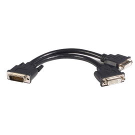 StarTech.com Cable de 20cm LFH59 DMS-59 a doble pantalla DVI-D - DMS59 Macho - 2x DVI-D Hembra - Negro StarTech.com Cable de 20cm LFH59 DMS-59 a doble pantalla DVI-D - DMS59 Macho - 2x DVI-D Hembra - Negro