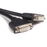StarTech.com Cable de 20cm LFH59 DMS-59 a doble pantalla DVI-D - DMS59 Macho - 2x DVI-D Hembra - Negro