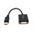 StarTech.com Adaptador de Vídeo DisplayPort a DVI - Conversor - DP Macho - DVI Hembra - Hasta 1920x1200 - Convertidor Pasivo Externo - Adaptador DisplayPort - DisplayPort (M) a DVI-I (H) - 15.2 cm - negro - para P/N: DK30C2DPEPUE, DK30C2DPPD, DK30C2D